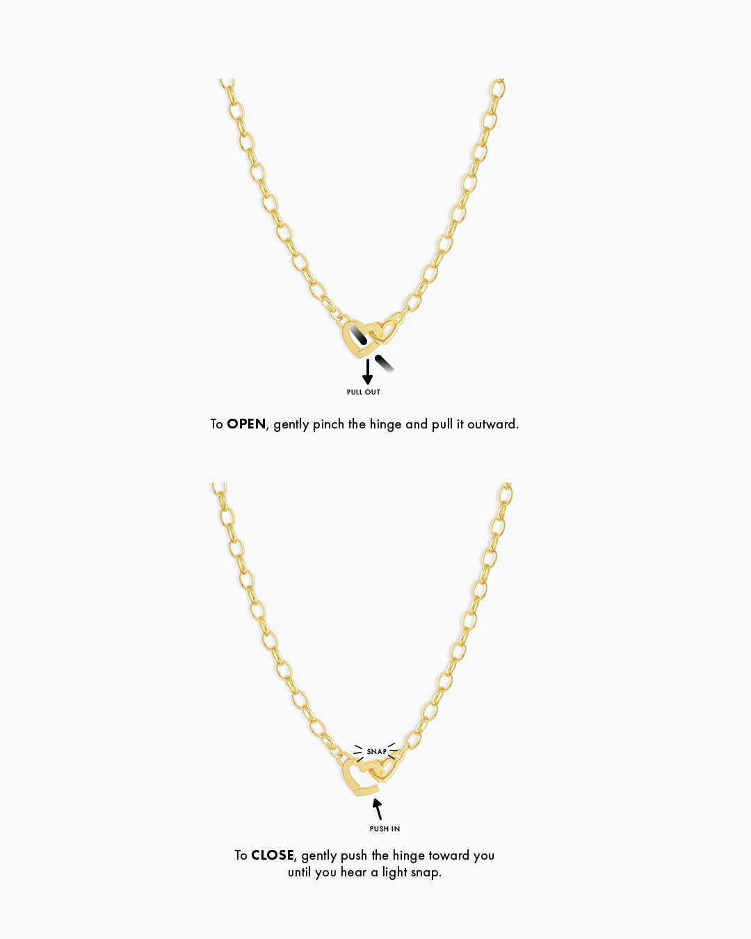 Parker Heart Mini Necklace