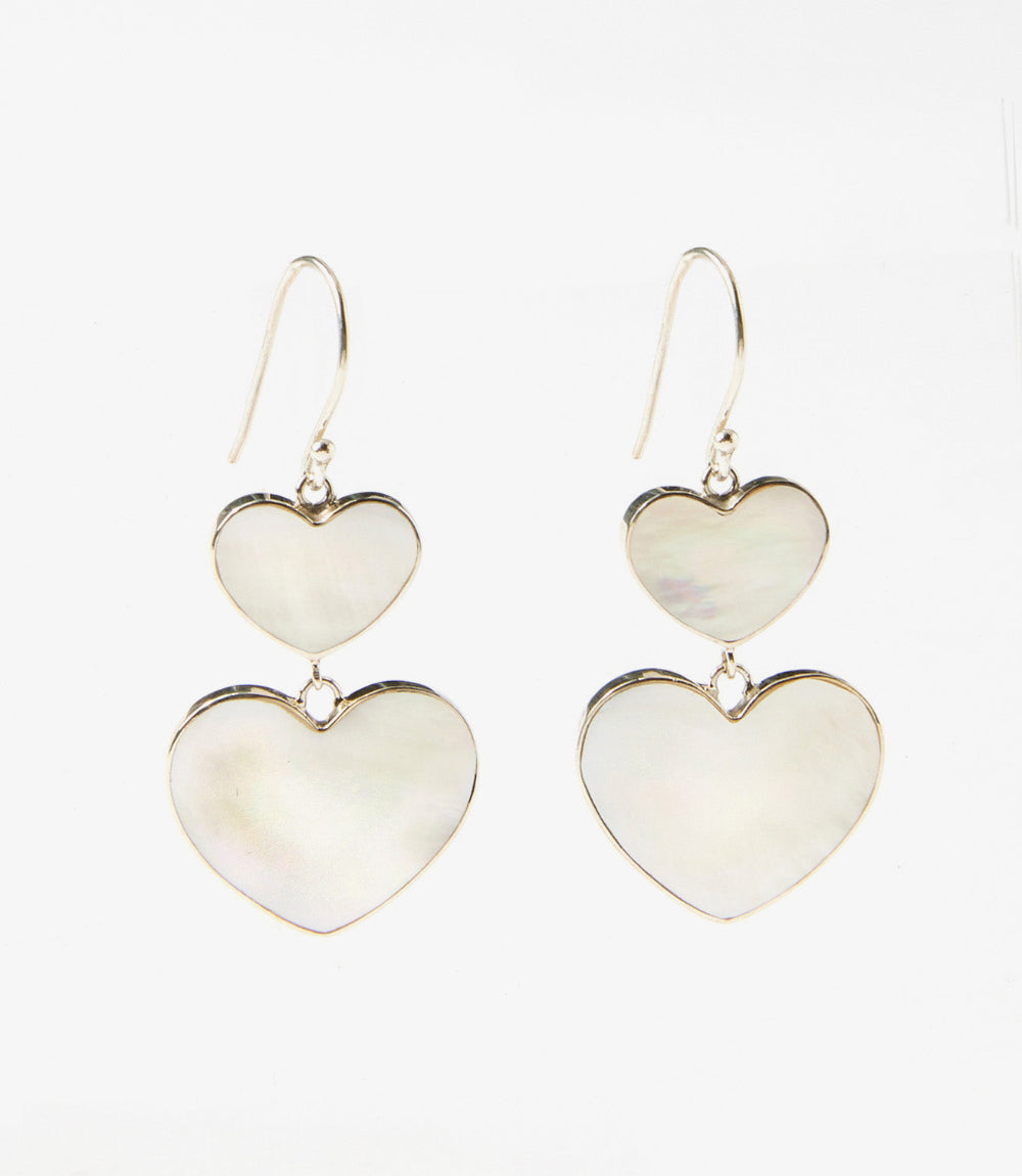 Double Heart Earrings