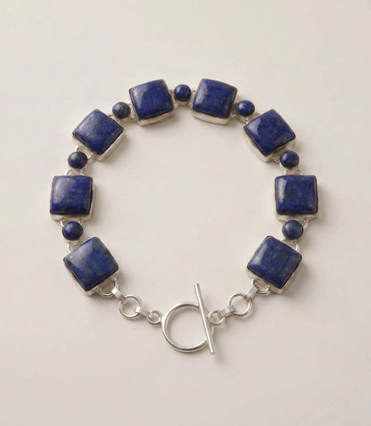 Sapphire Link Bracelet