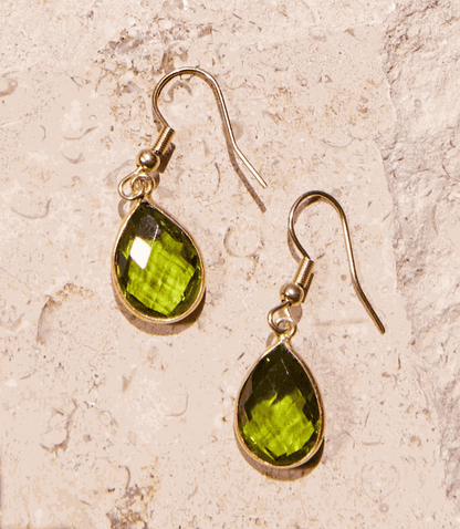Peridot Gemstone Earrings