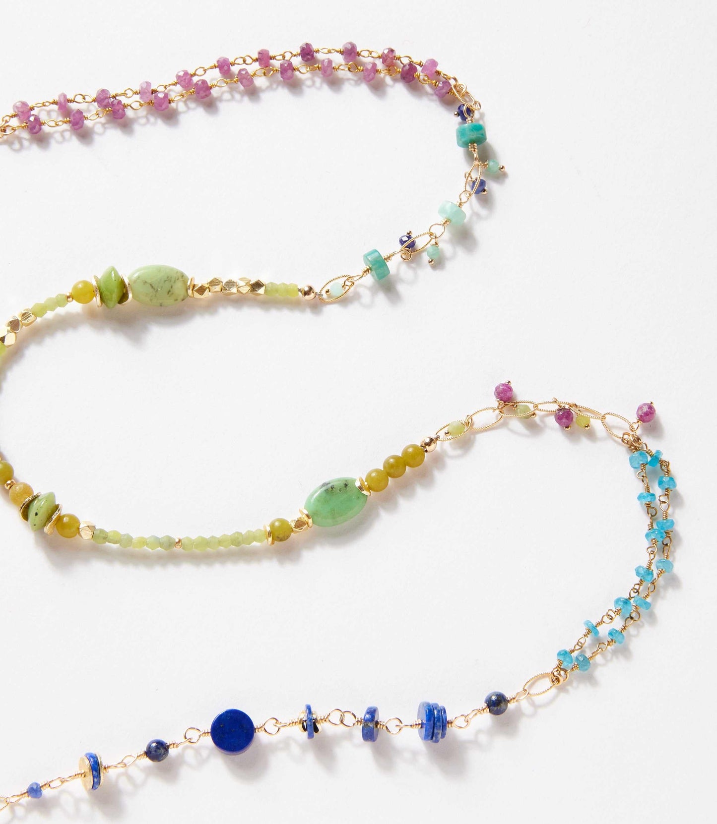 Aurora Multi Gemstone Necklace