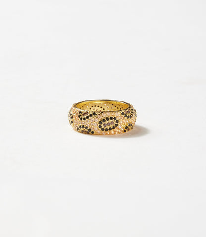 Leopard Crystal Ring