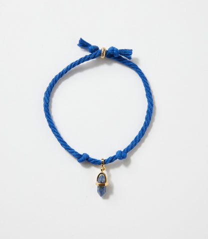 Sodalite Point Cord Bracelet