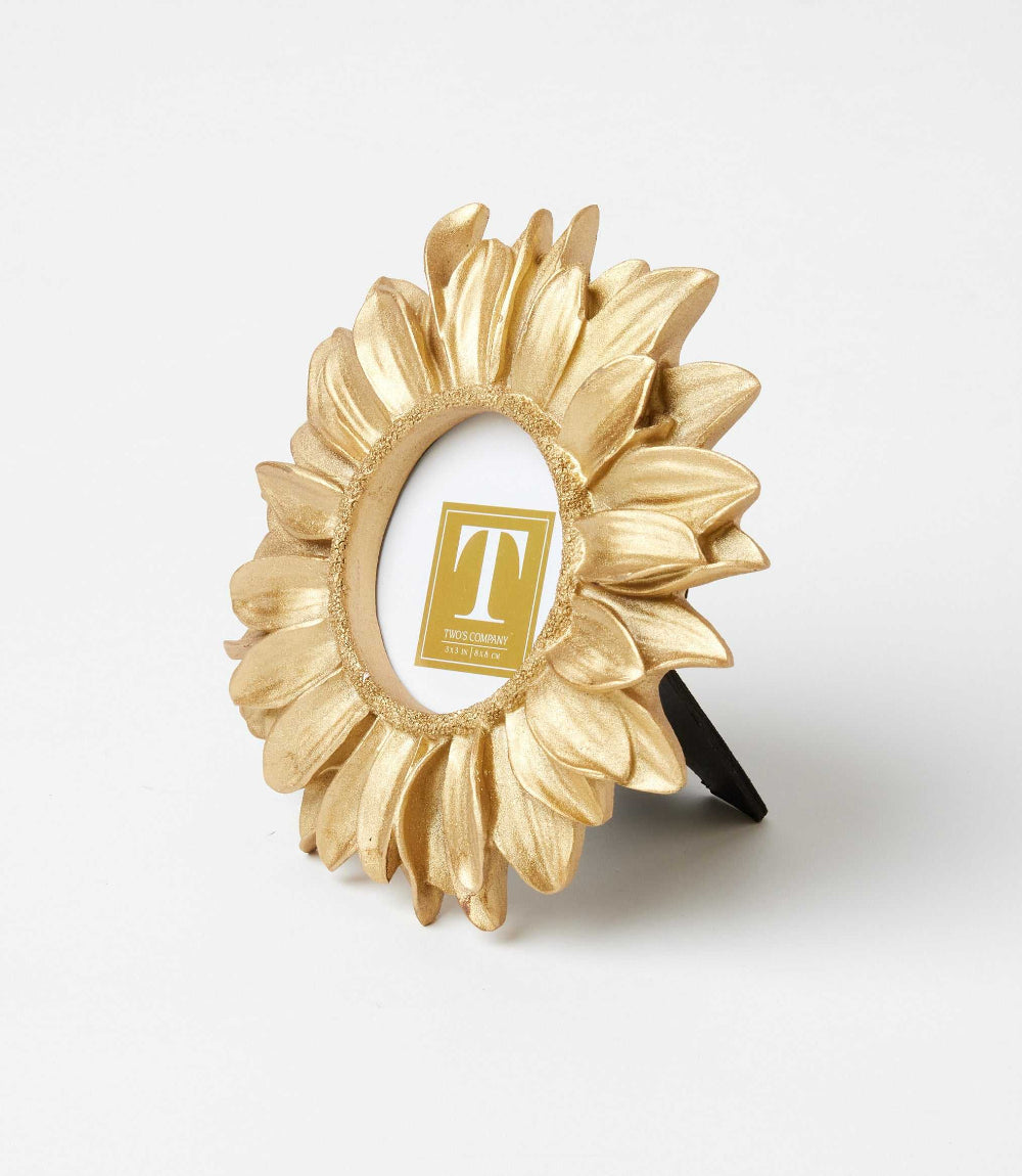 Gold Sunflower Frame