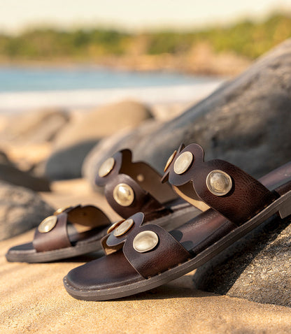 Sofft Ezra Studded Slides