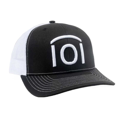 101 Ranch Logo Cap - Black/White