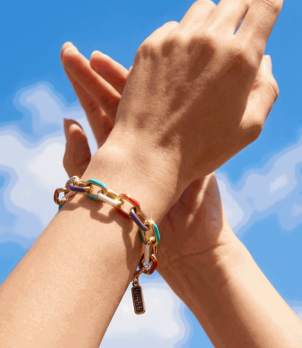 True Hue Chainlink Bracelet