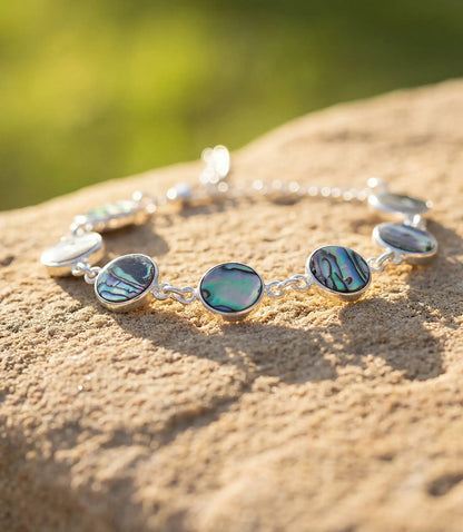 Abalone Link Bracelet