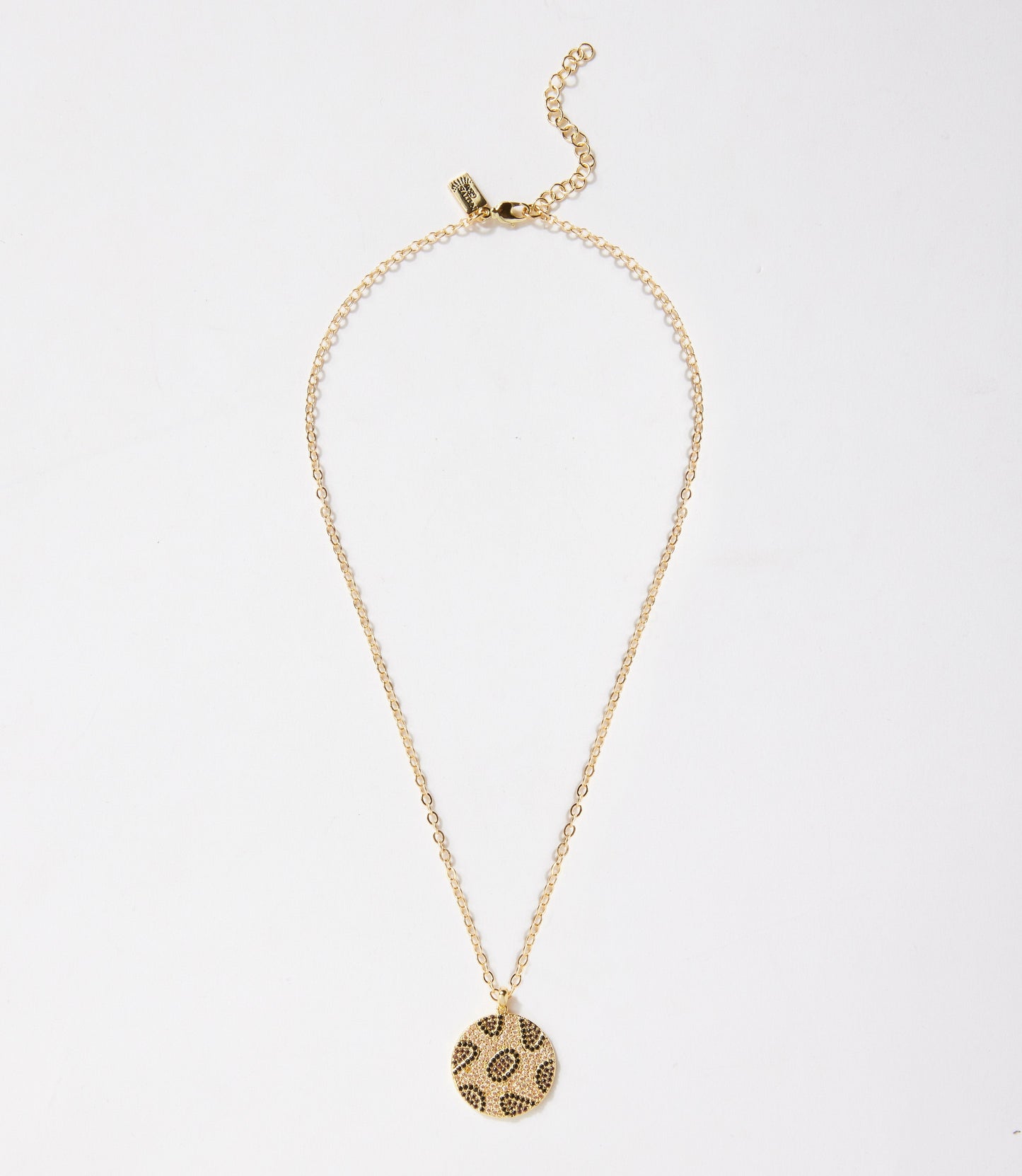 Leopard Crystal Necklace