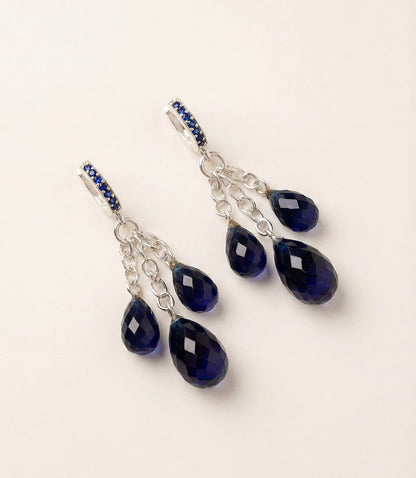 Dangling Huggie Earrings