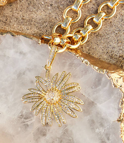 Flower Pendant Necklace