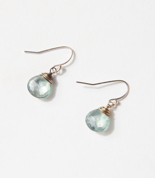 Blue Quartz Earrings