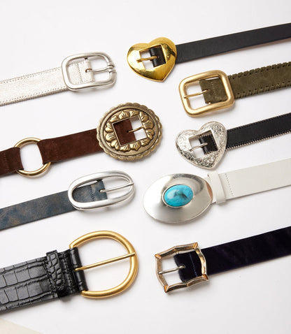 Streets Ahead Suede Leather Belt