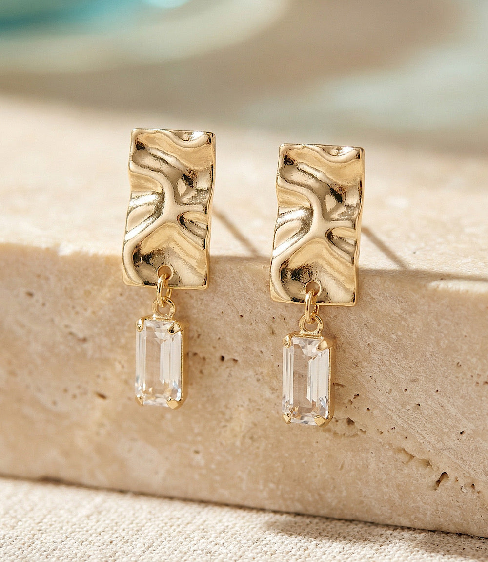 Reflection Drop Earrings