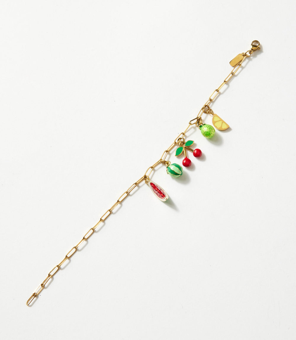 Fruit Charm Bracelet