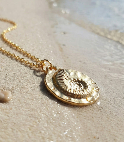 Sea Shell Charm Necklace