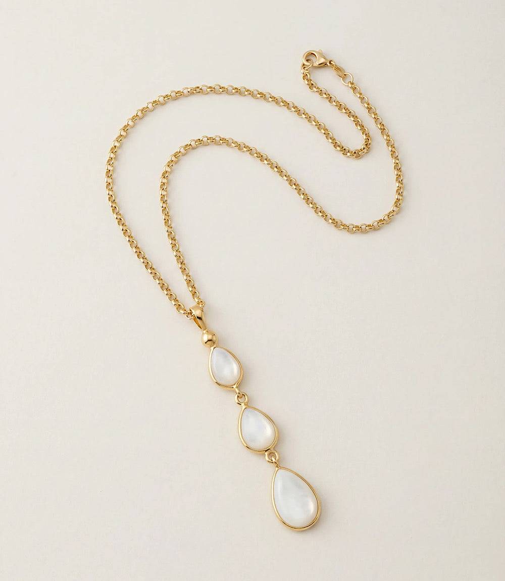 Triple Pearl Necklace