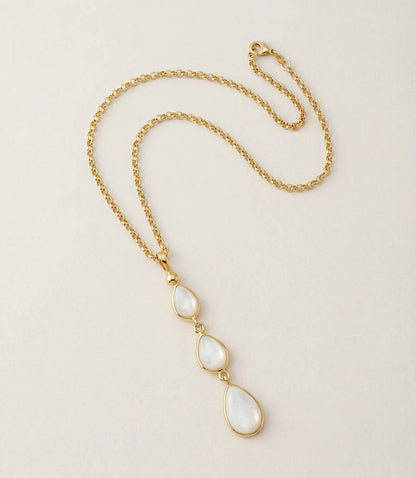 Triple Pearl Necklace