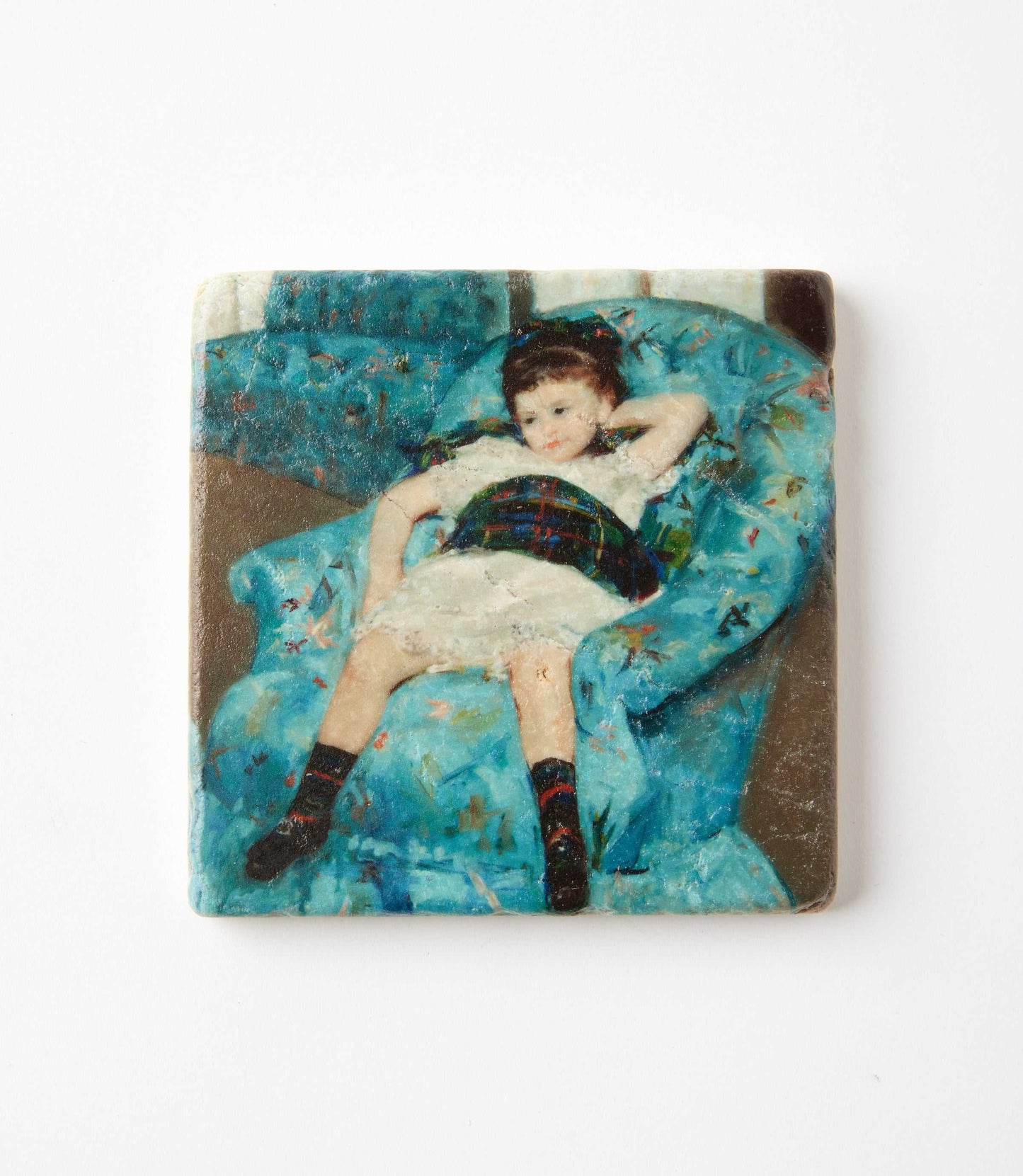 Mary Cassatt Marble Coasters, Set Of 4