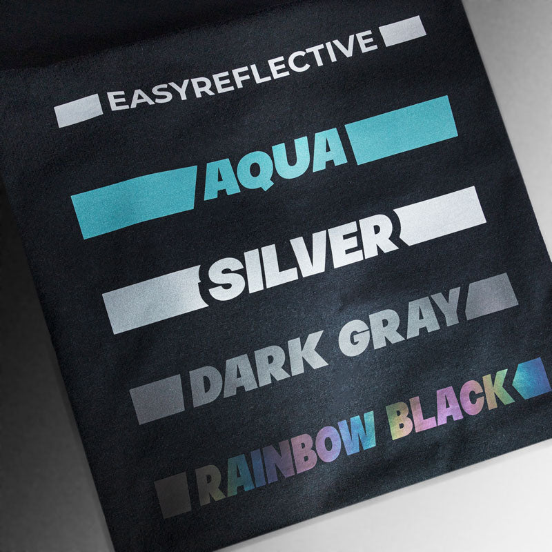 20" Aqua Siser EasyReflective Heat Transfer Vinyl (HTV)
