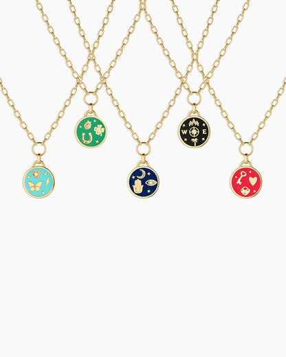 Love U Coin Necklace