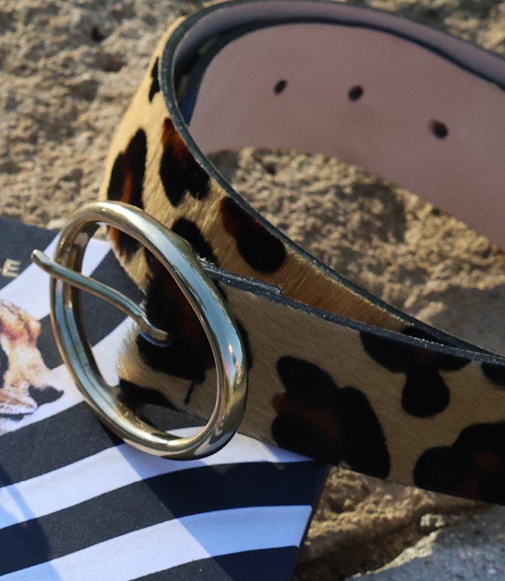 Streets Ahead Leopard Print Belt