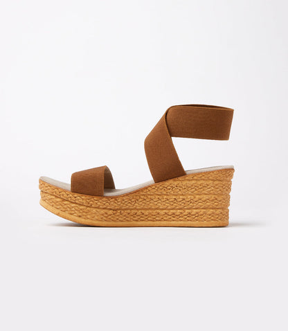 Charleston Shoe Co. Bermuda Strappy Wedge Sandals