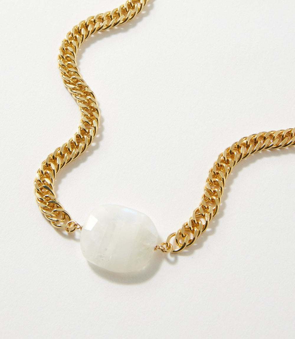 Moonstone Pendant Necklace