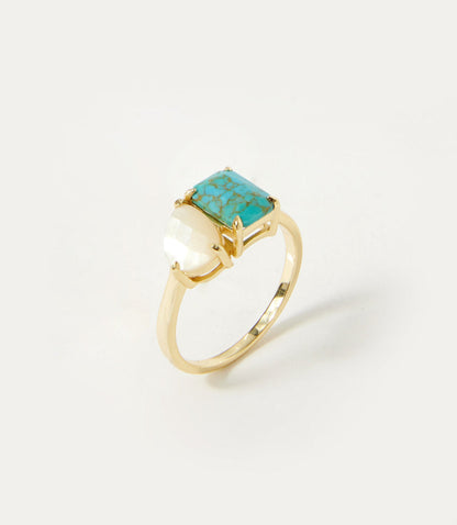 Perfect Pair Gemstone Ring