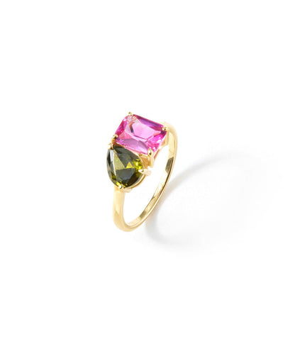 Perfect Pair Gemstone Ring