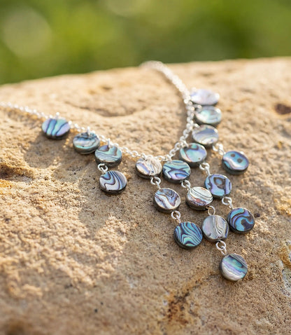 Abalone Disc Necklace