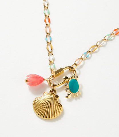 Seashore Charm Necklace