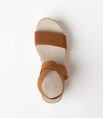 Charleston Shoe Co. Bermuda Strappy Wedge Sandals