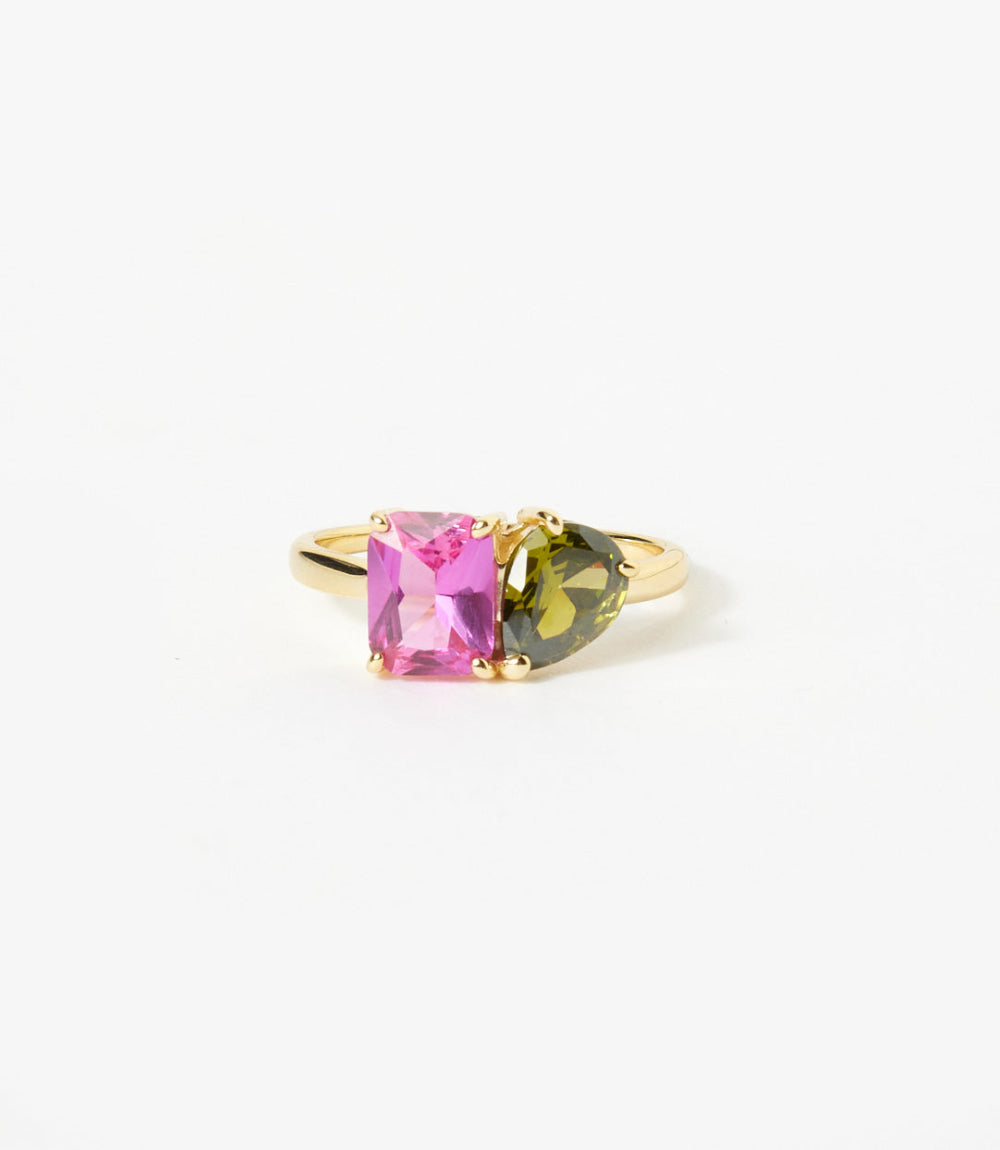 Perfect Pair Gemstone Ring