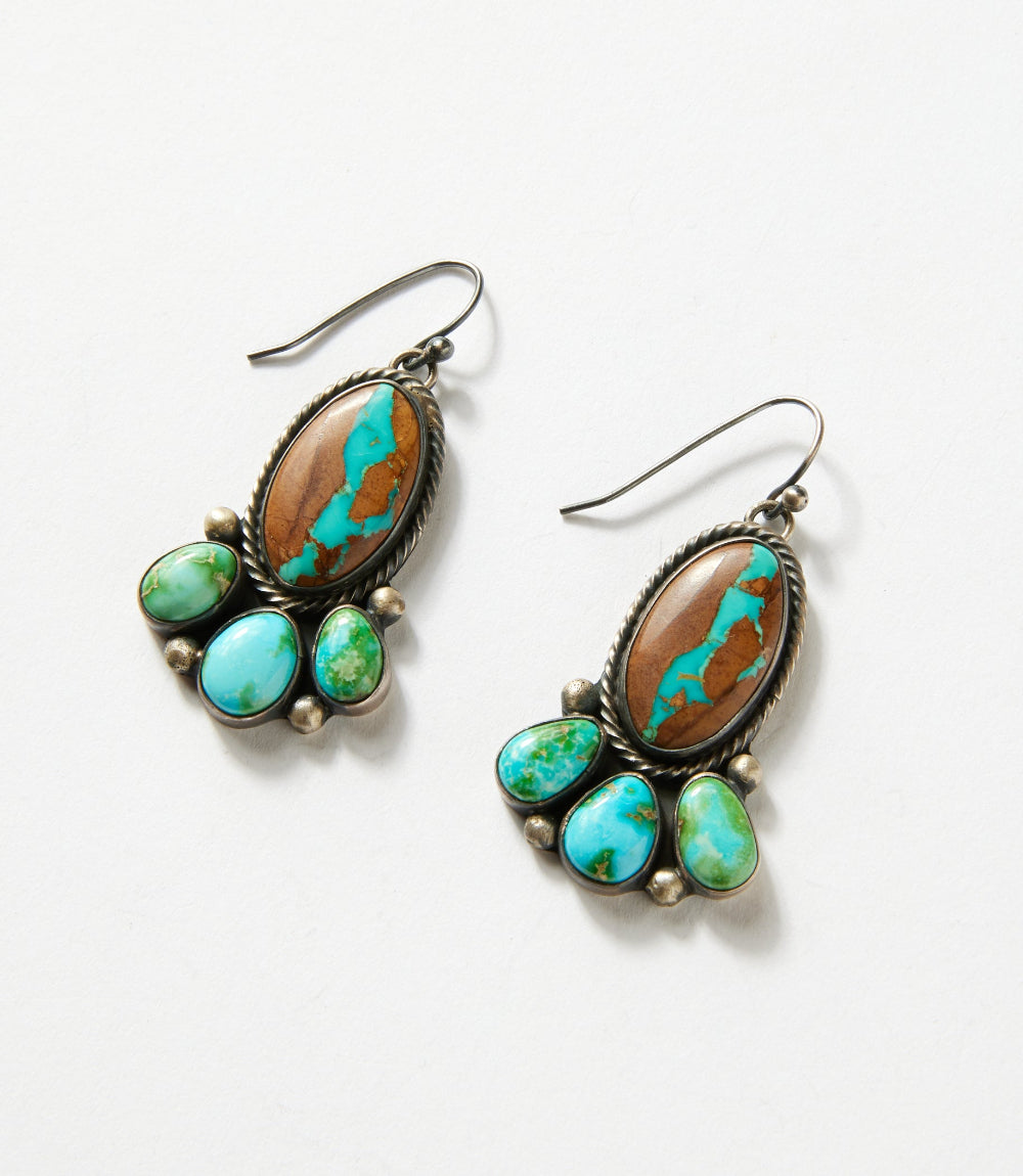 Sonoran Gold Boulder Turquoise Necklace & Earring Set