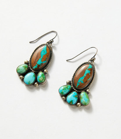 Sonoran Gold Boulder Turquoise Necklace & Earring Set