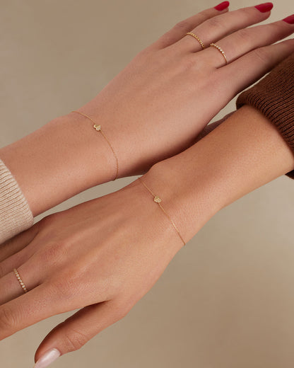 14K Diamond Bond Bracelet