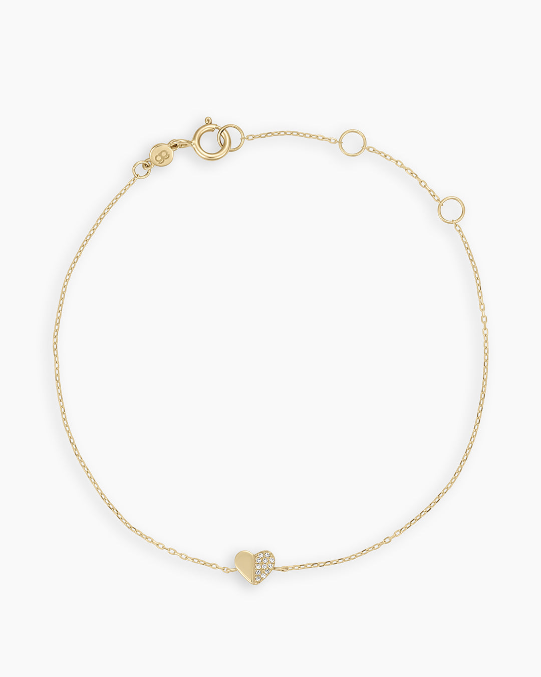 14K Diamond Bond Bracelet