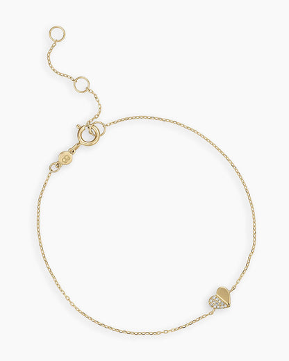 14K Diamond Bond Bracelet