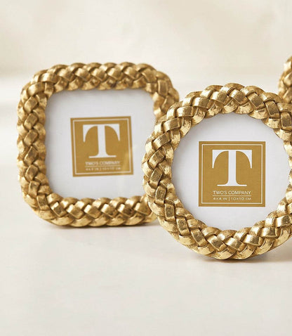 Braided Picture Frames, Set Of 3
