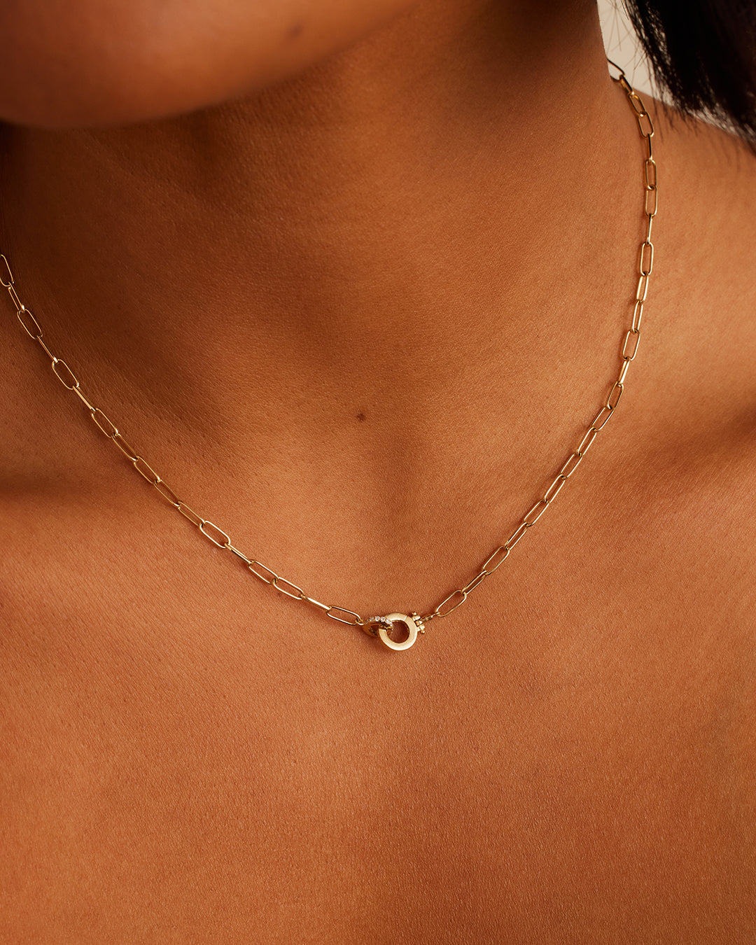 14K Diamond Parker Necklace