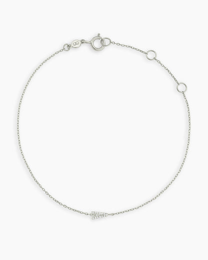 14K Diamond Pavé Alphabet Bracelet