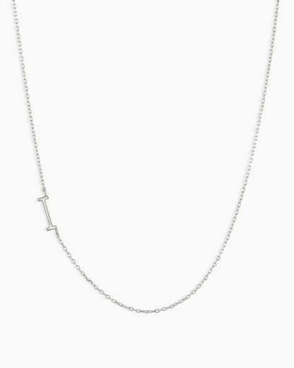 14K Gold Alphabet Necklace