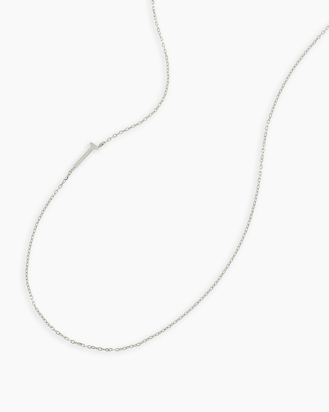 14K Gold Alphabet Necklace