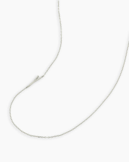 14K Gold Alphabet Necklace