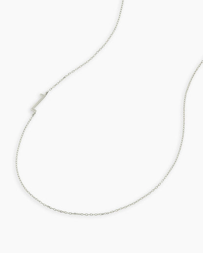 14K Gold Alphabet Necklace