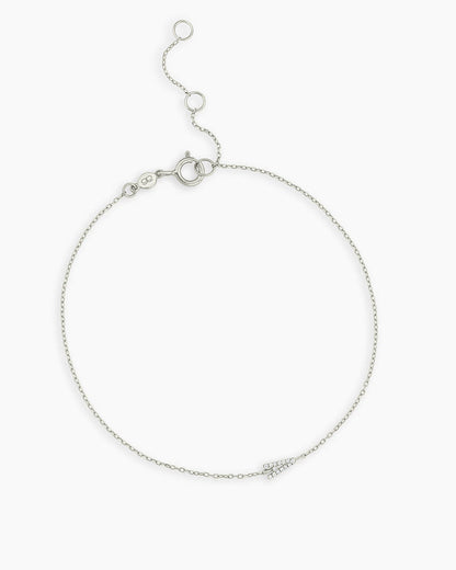 14K Diamond Pavé Alphabet Bracelet