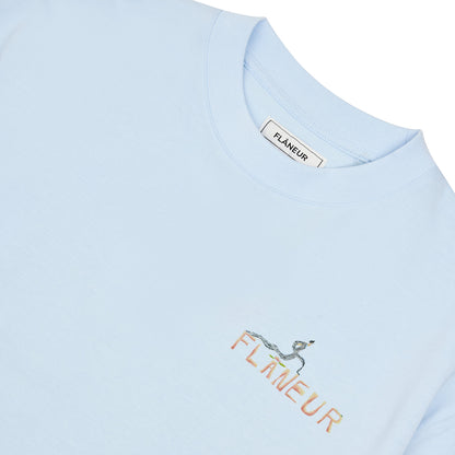 Passenger of Time Tee | Light Blue