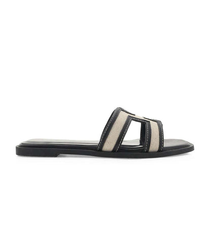 Billini Gordy Cut Out Slide Sandals