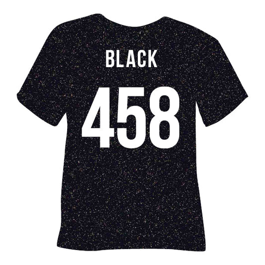 458 Black POLI-FLEX® PEARL GLITTER HTV